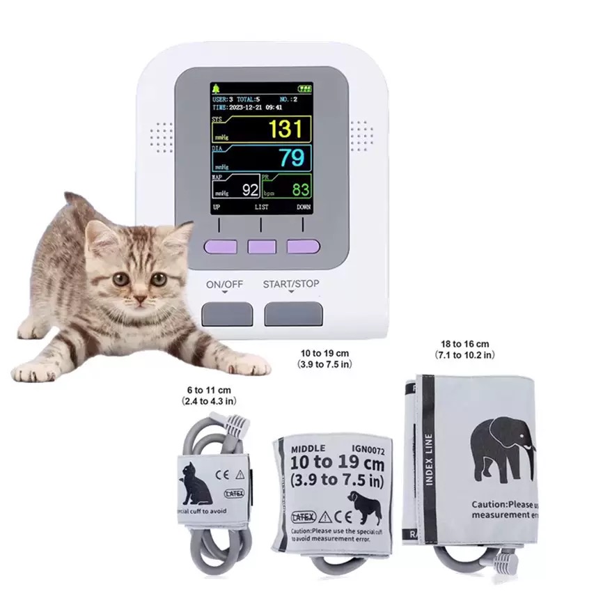 Blood Pressure Monitor - CONTEC08A-VET Attrezzatura Veterinaria, Monitor per la