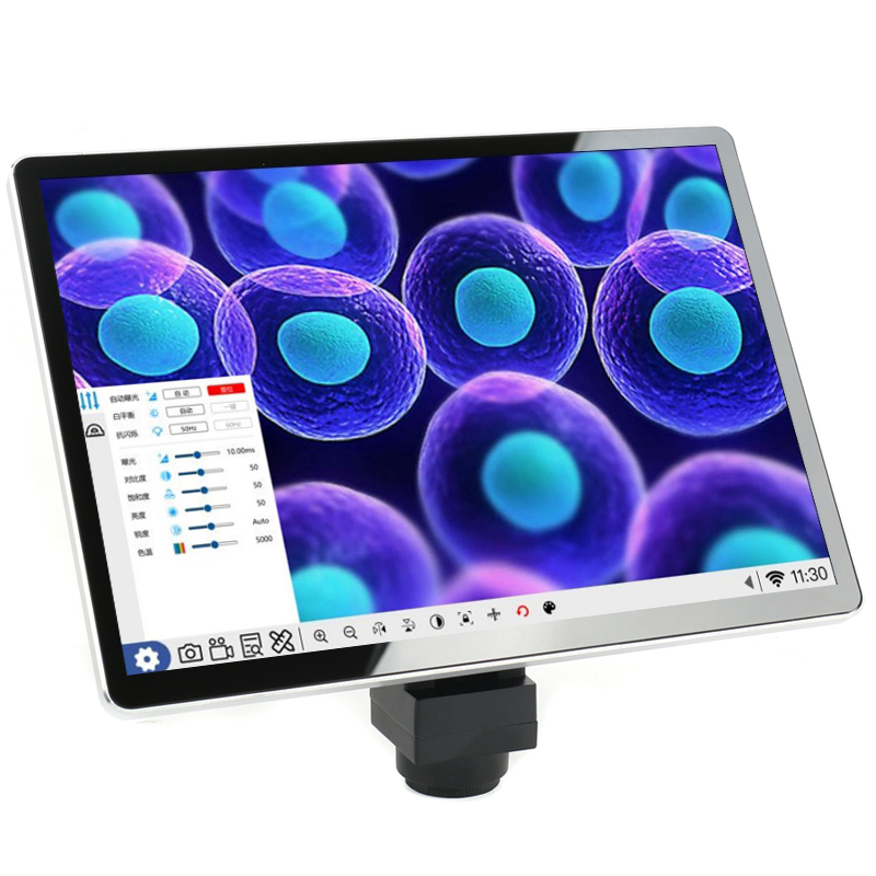 Medical Laboratory Technology - Microscopio con Tablet Android 11, Schermo