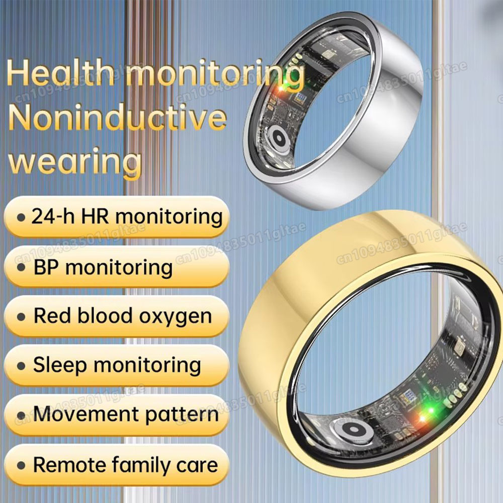 Blood Pressure Monitor - Nuovo Anello Intelligente 5ATM con GPS