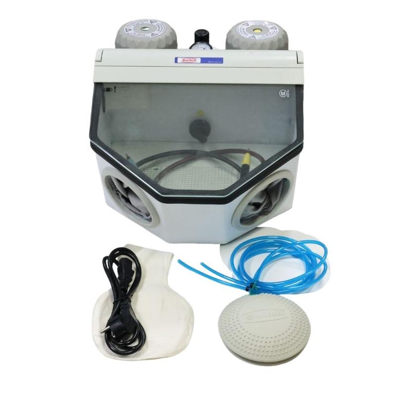 Ultrasonic Cleaner Lab - Sabbiatrice Dentale a Doppia Penna, Lucidatrice