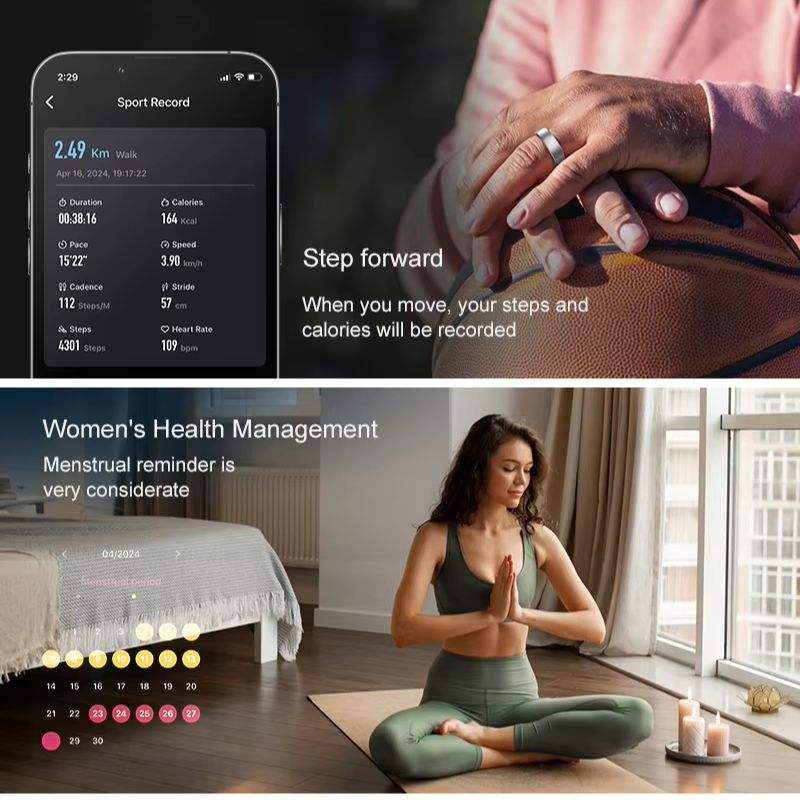 Anello Intelligente per Uomo e - Blood Pressure Monitor recensione e prezzo