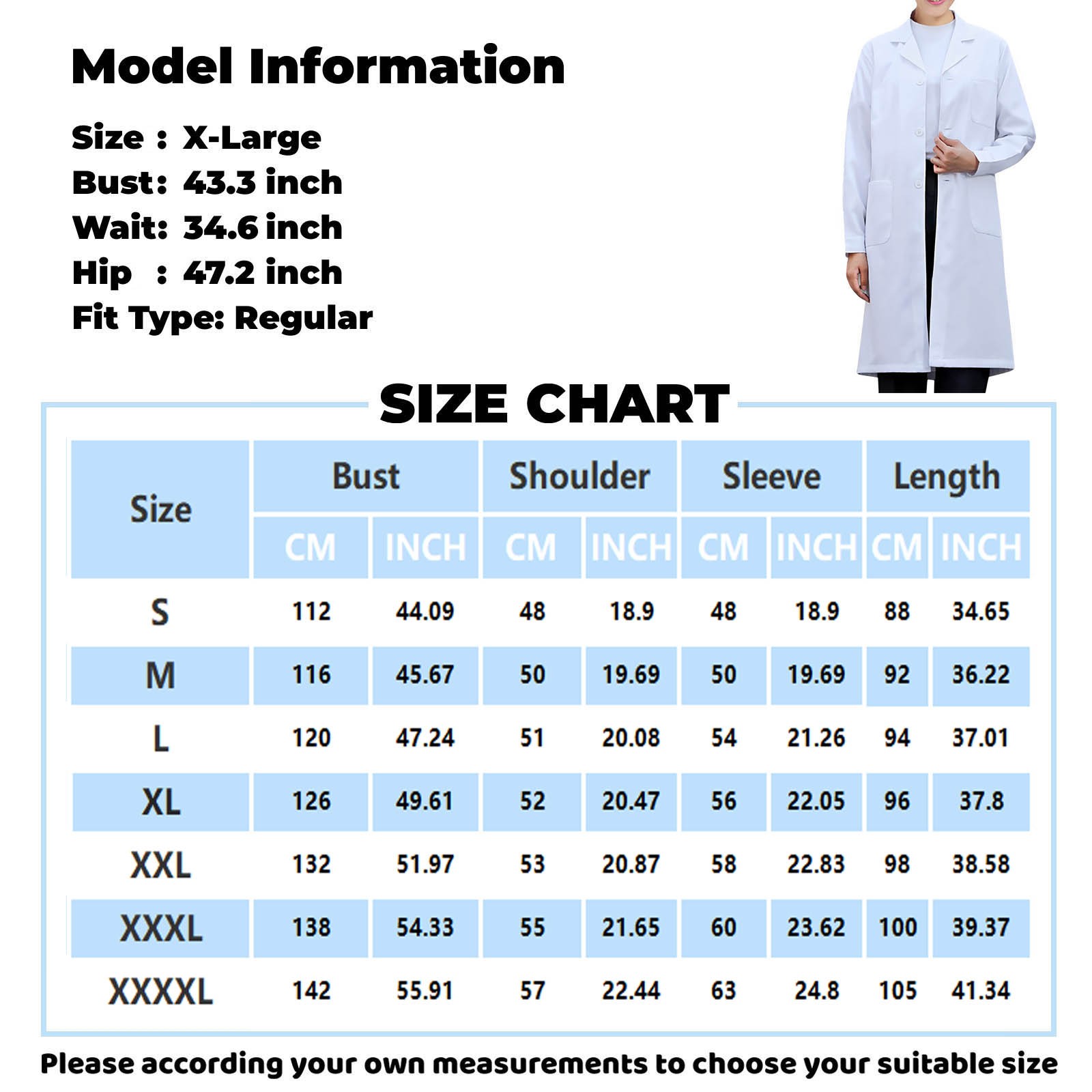 Camice da laboratorio bianco p - Medical Lab Coats recensione e prezzo