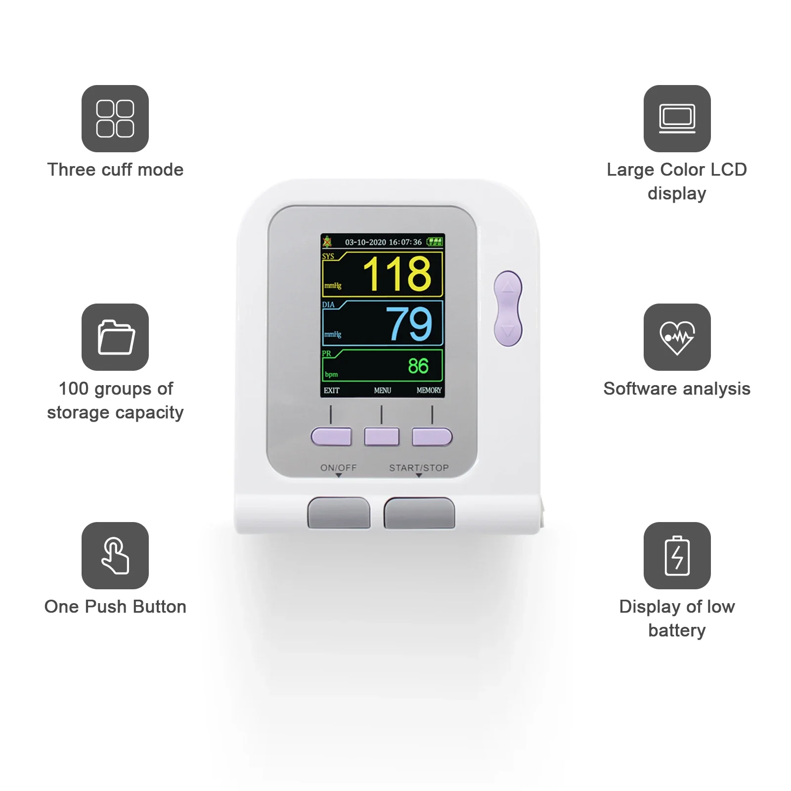 CONTEC08A-VET Attrezzatura Vet - Blood Pressure Monitor recensione e prezzo